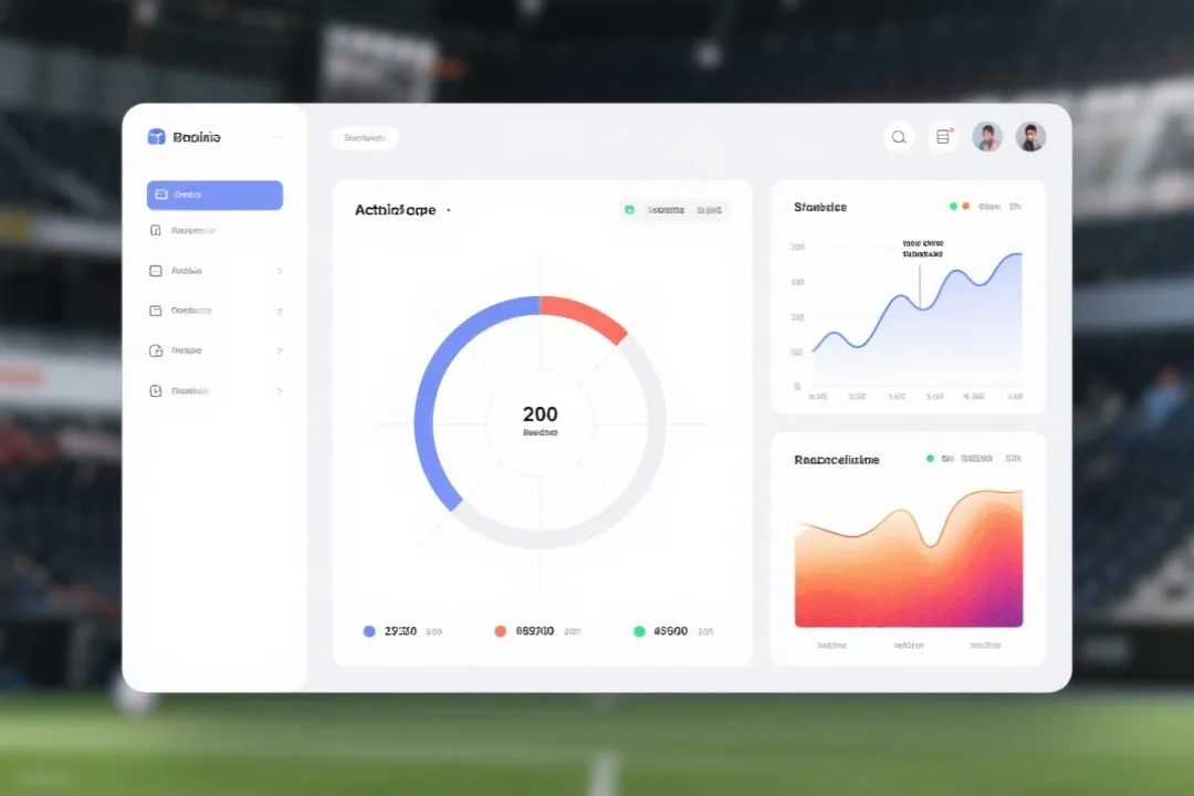 世界杯数据图表可视化示意